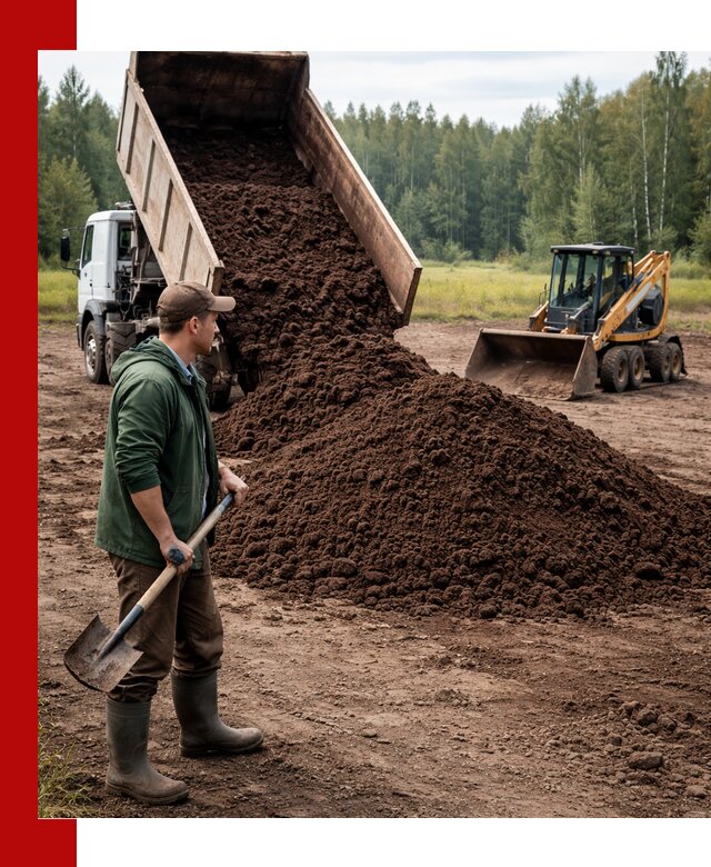 Купить верховой торф с доставкой в Мелеузе для садоводства и растений