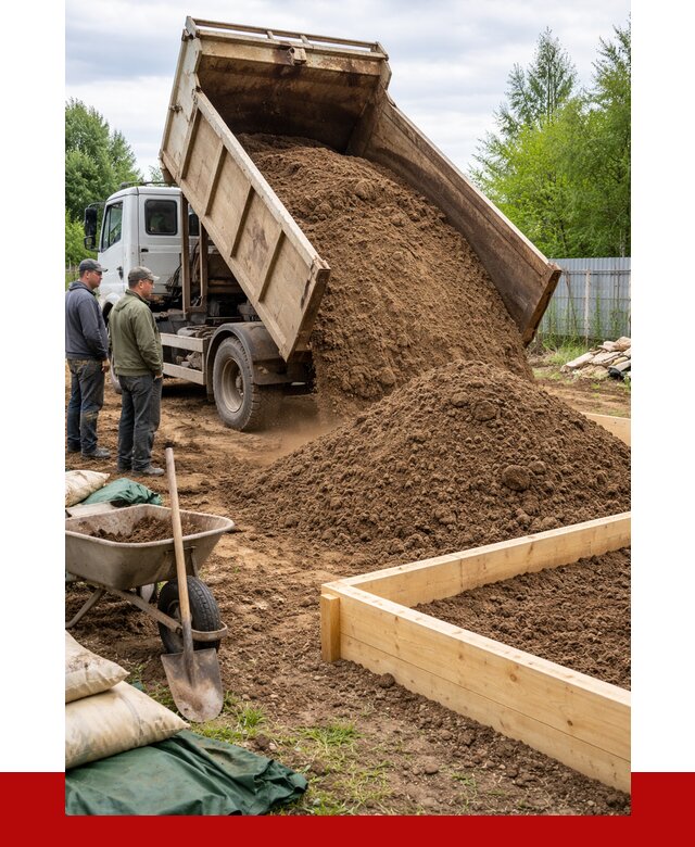 Торфо песчаная смесь в Мелеузе с доставкой от 1892 р. | ПРОНЕРУДМлз