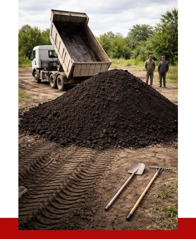 Купить чернозем навалом в Мелеузе от 1227 р. за куб | ПРОНЕРУДМлз