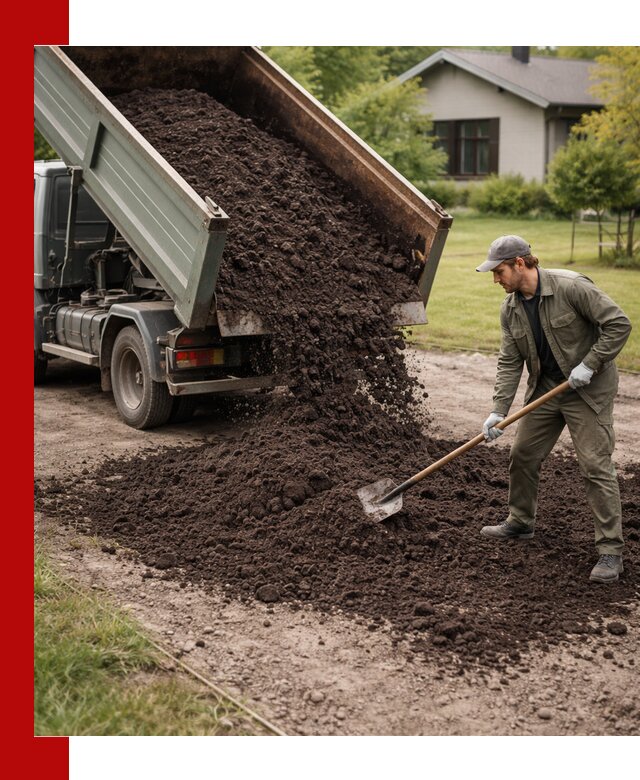 Чернозем для газона с доставкой в Мелеузе быстро и качественно