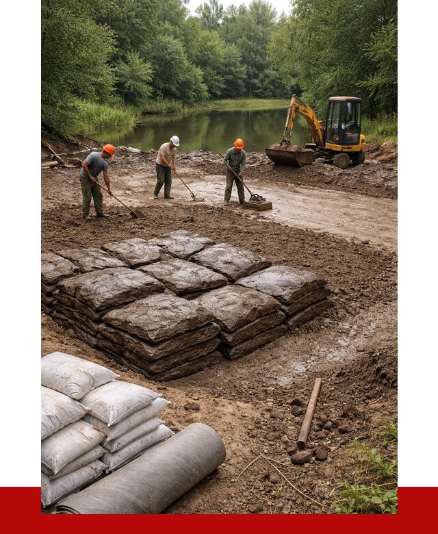 Купить глину для пруда в Мелеузе от 4603 р. с доставкой | ПРОНЕРУДМлз