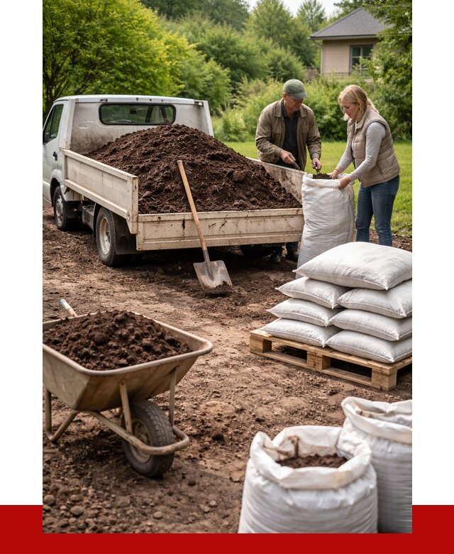 Перегной в мешках с доставкой в Мелеузе от 2250 р. | ПРОНЕРУДМлз