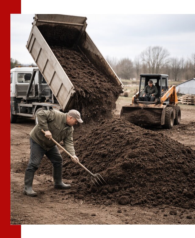 Доставка и продажа перегноя в Мелеузе быстро и дешево