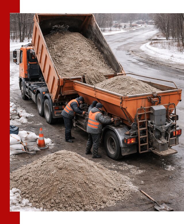 Поставка и вывоз пескосоля в Мелеузе оптом и в розницу