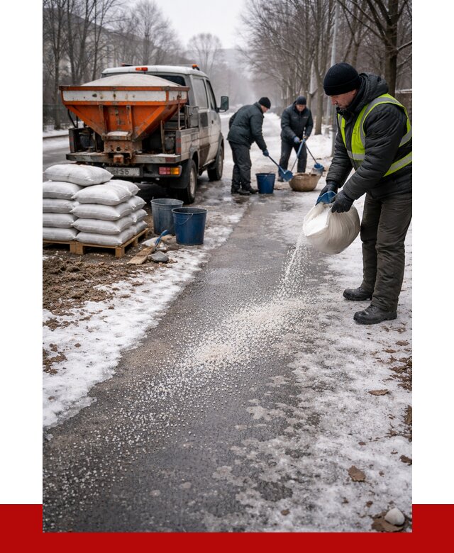 Реагент против гололеда в Мелеузе с доставкой от 4603 р. | ПРОНЕРУДМлз
