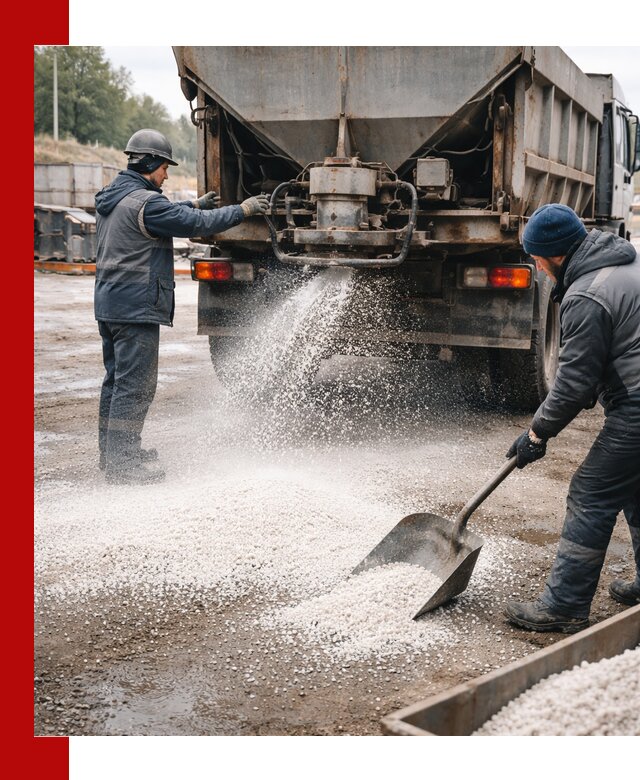 Доставка и продажа хлористого кальция в Мелеузе