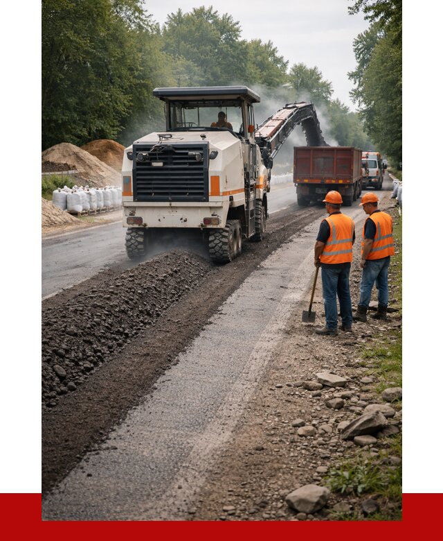 Фрезерованный асфальт в Мелеузе от 2250 р./куб. | ПРОНЕРУДМлз