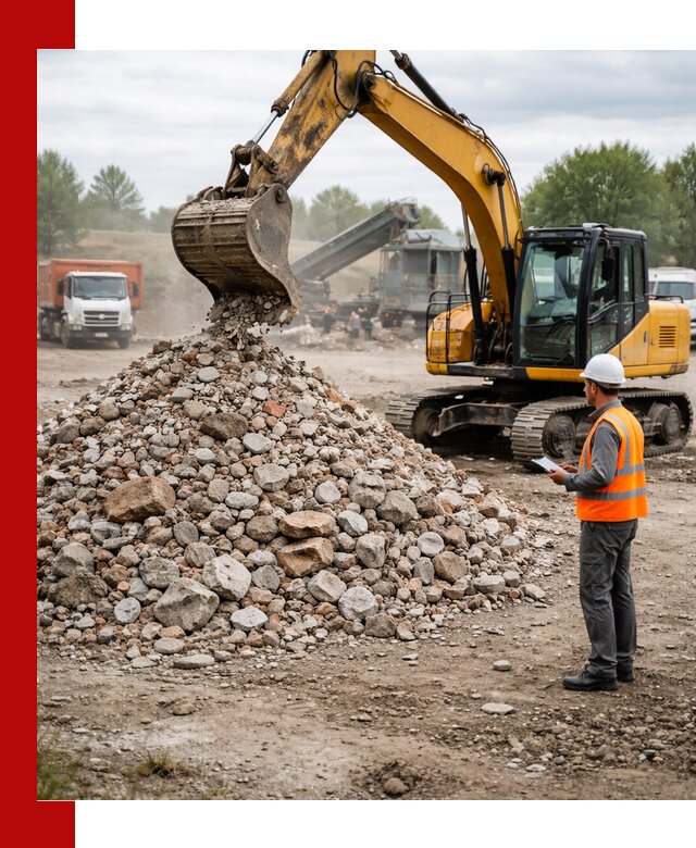Доставка и вывоз строительного боя в Мелеузе