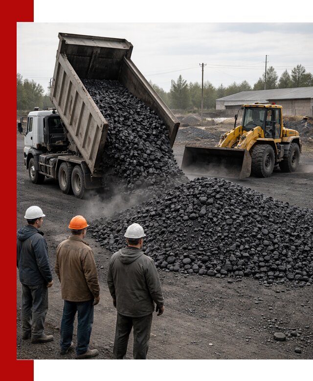 Доставка угля антрацита в Мелеузе с самосвалами и погрузкой