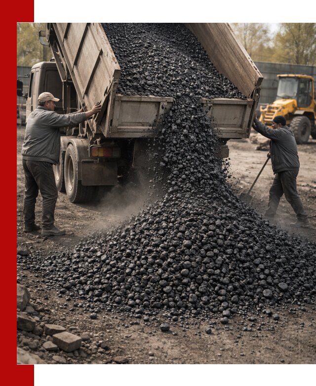 Доставка угля семечка самосвалами в Мелеузе