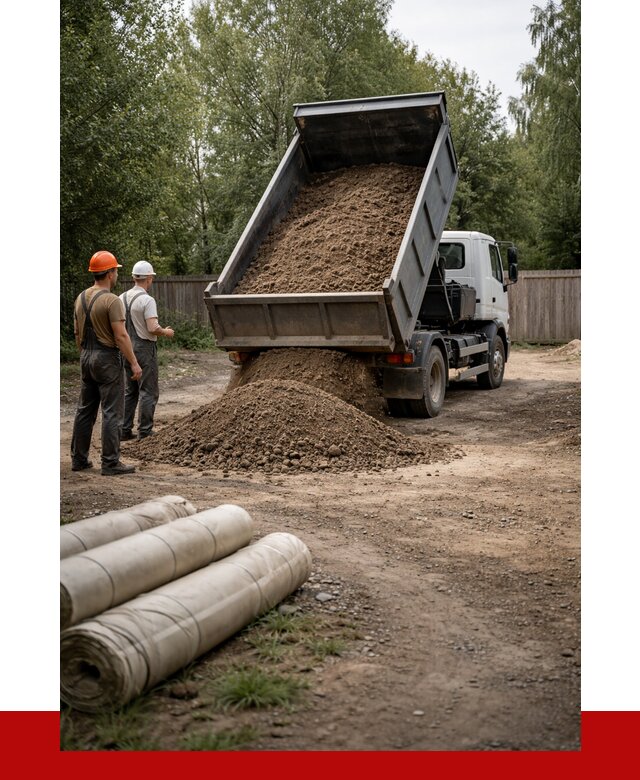 Доставка сыпучих материалов самосвалом в Мелеуз от 4296 р. | ПРОНЕРУДМлз