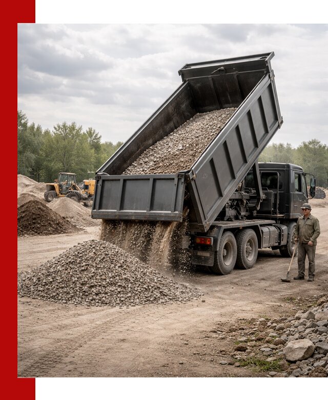 Доставка самосвалом 30 м3 по выгодным ценам в Мелеузе