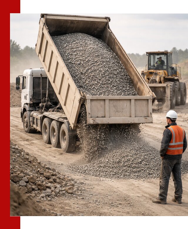 Доставка самосвалом 40 кубов цемента и сыпучих в Мелеузе