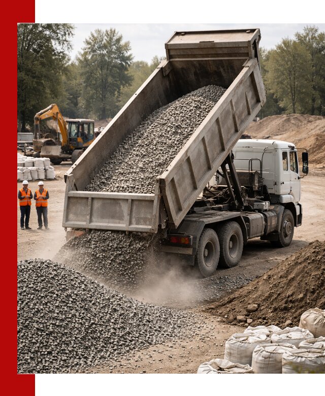 Аренда самосвала в Мелеузе для доставки сыпучих и нерудных материалов