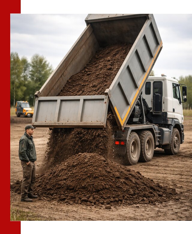 Аренда самосвала с водителем в Мелеузе для сыпучих грузов и навоза