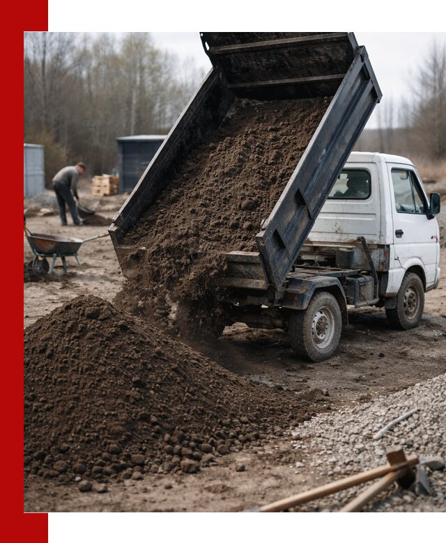 Аренда минисамосвала в Мелеузе для доставки сыпучих материалов