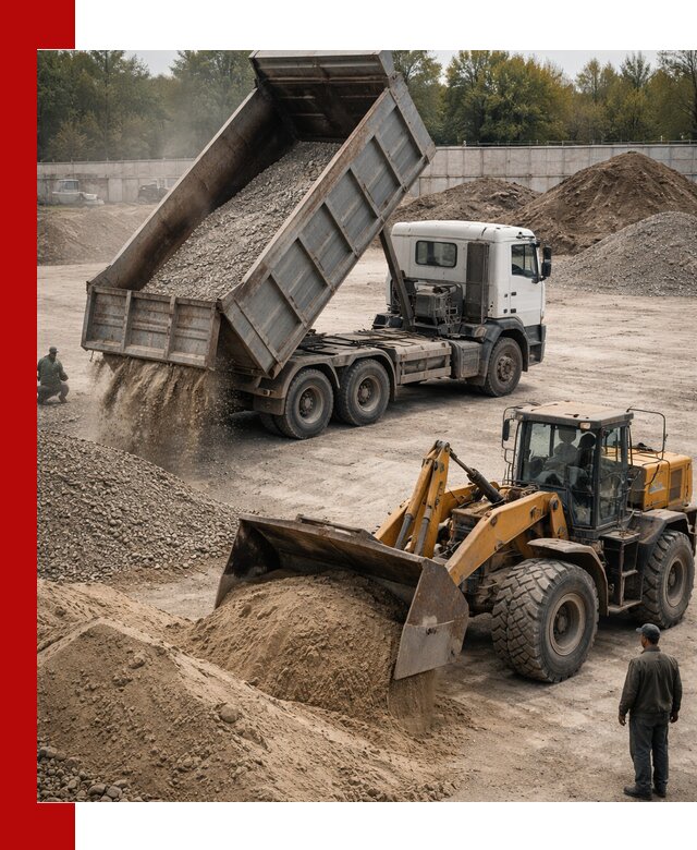 Перевозка сыпучих грузов самосвалами и бортовыми в Мелеузе