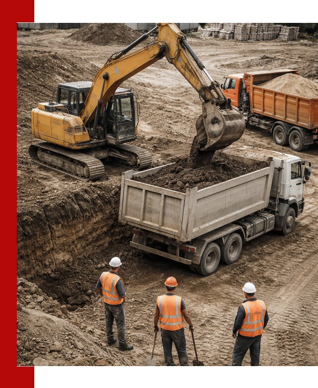 Разработка грунта для строительства и благоустройства в Мелеузе