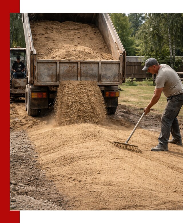 Отсыпка участка песком в Мелеузе быстро и качественно