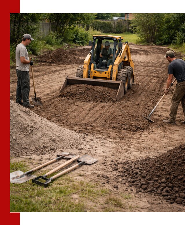 Планировка участка грунтом с вывозом и доставкой в Мелеузе