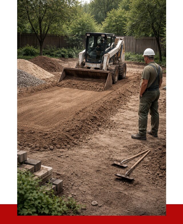 Выравнивание участка под ключ в Мелеузе от 3580 р. | ПРОНЕРУДМлз